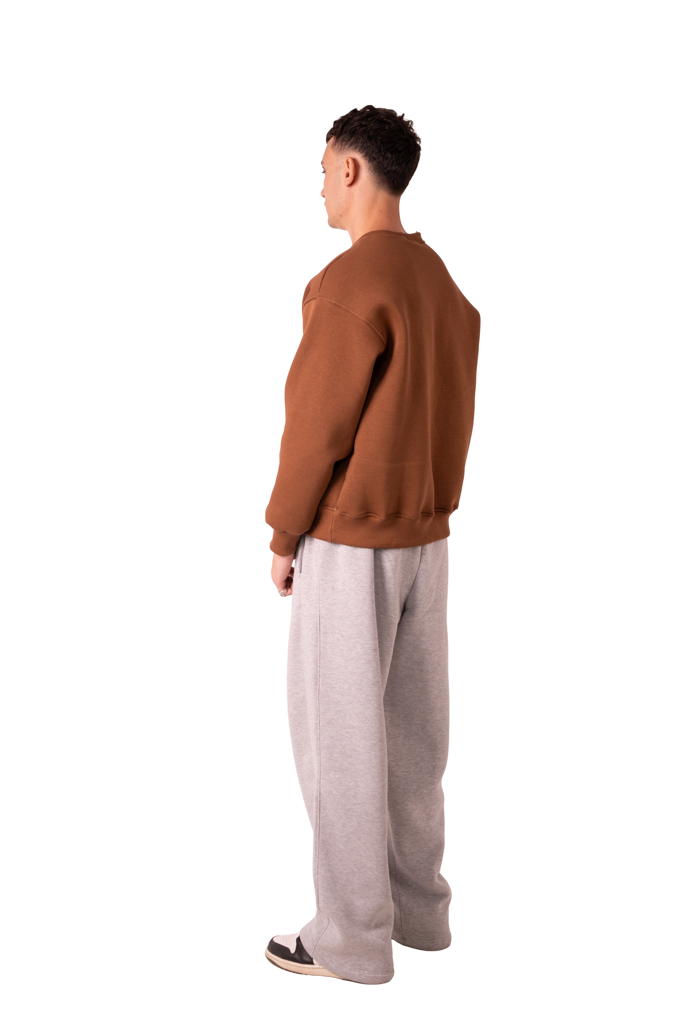 Crew Neck - Cocoa Brown