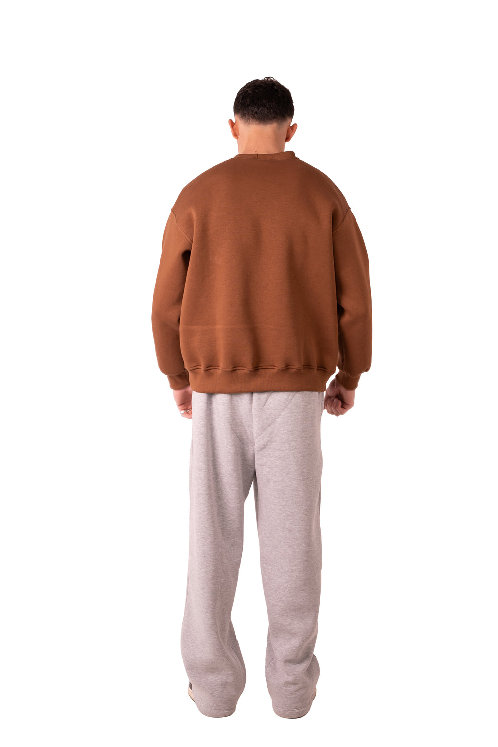 Crew Neck - Cocoa Brown