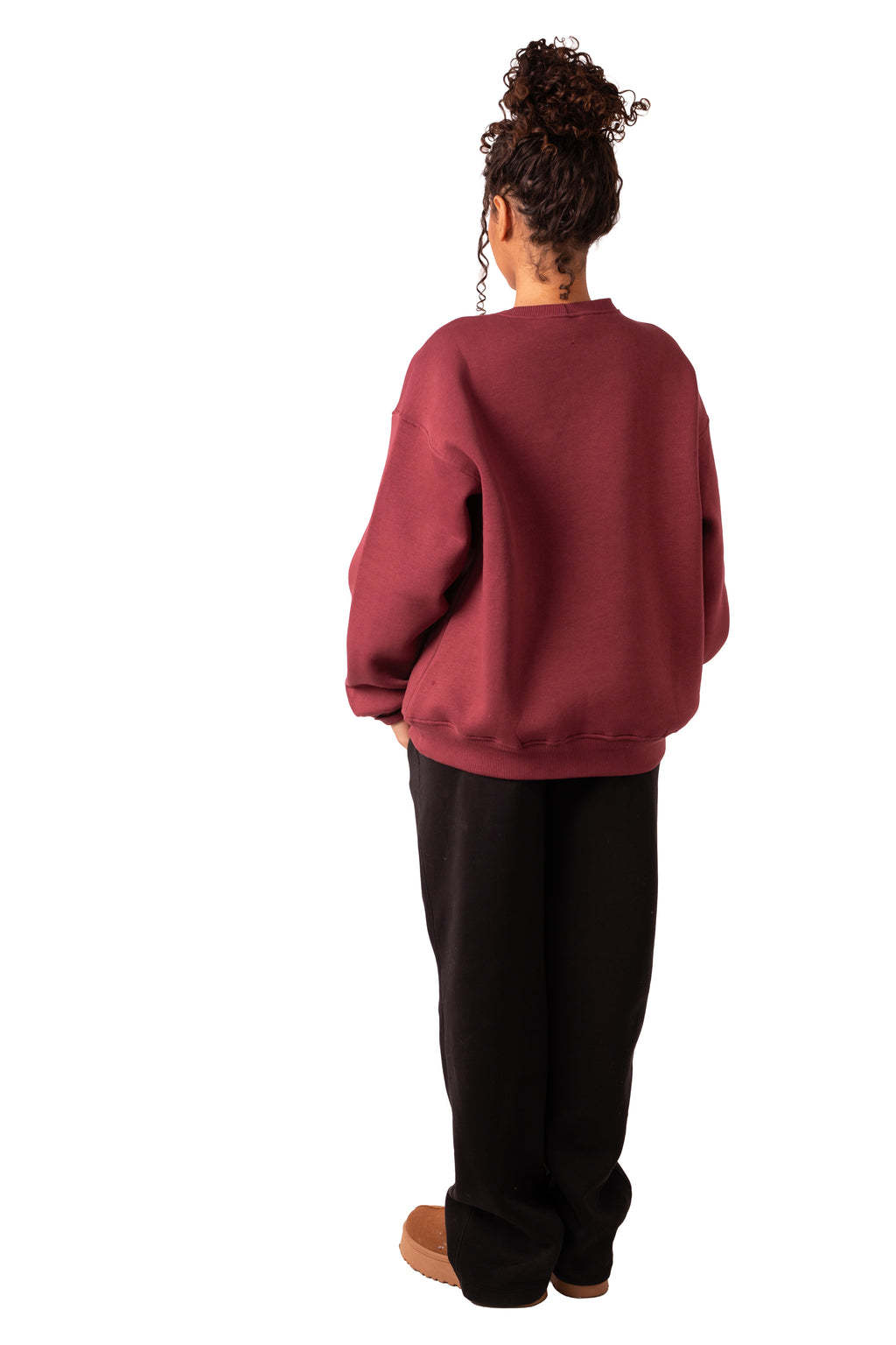 Crew Neck - Burgundy