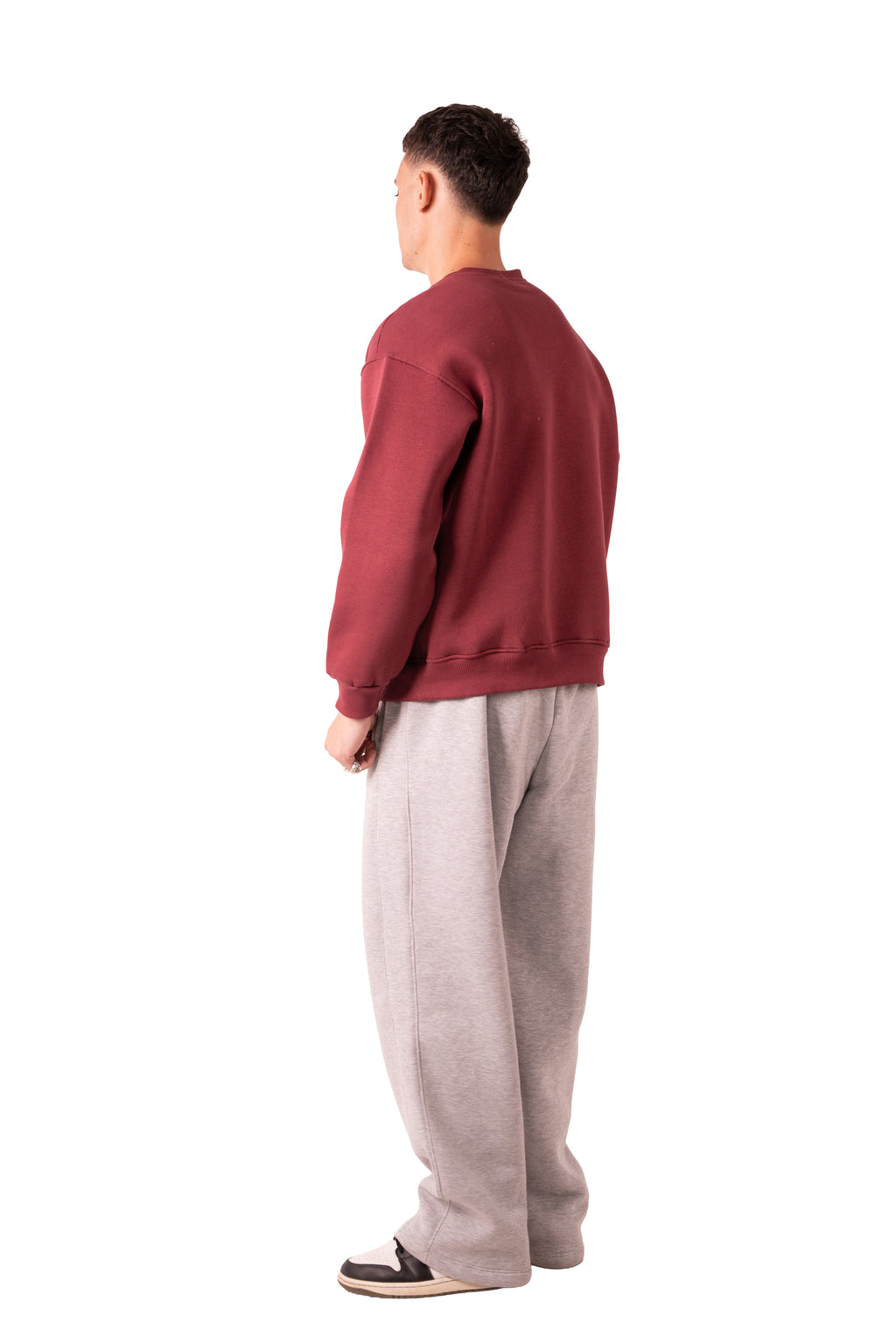 Crew Neck - Burgundy