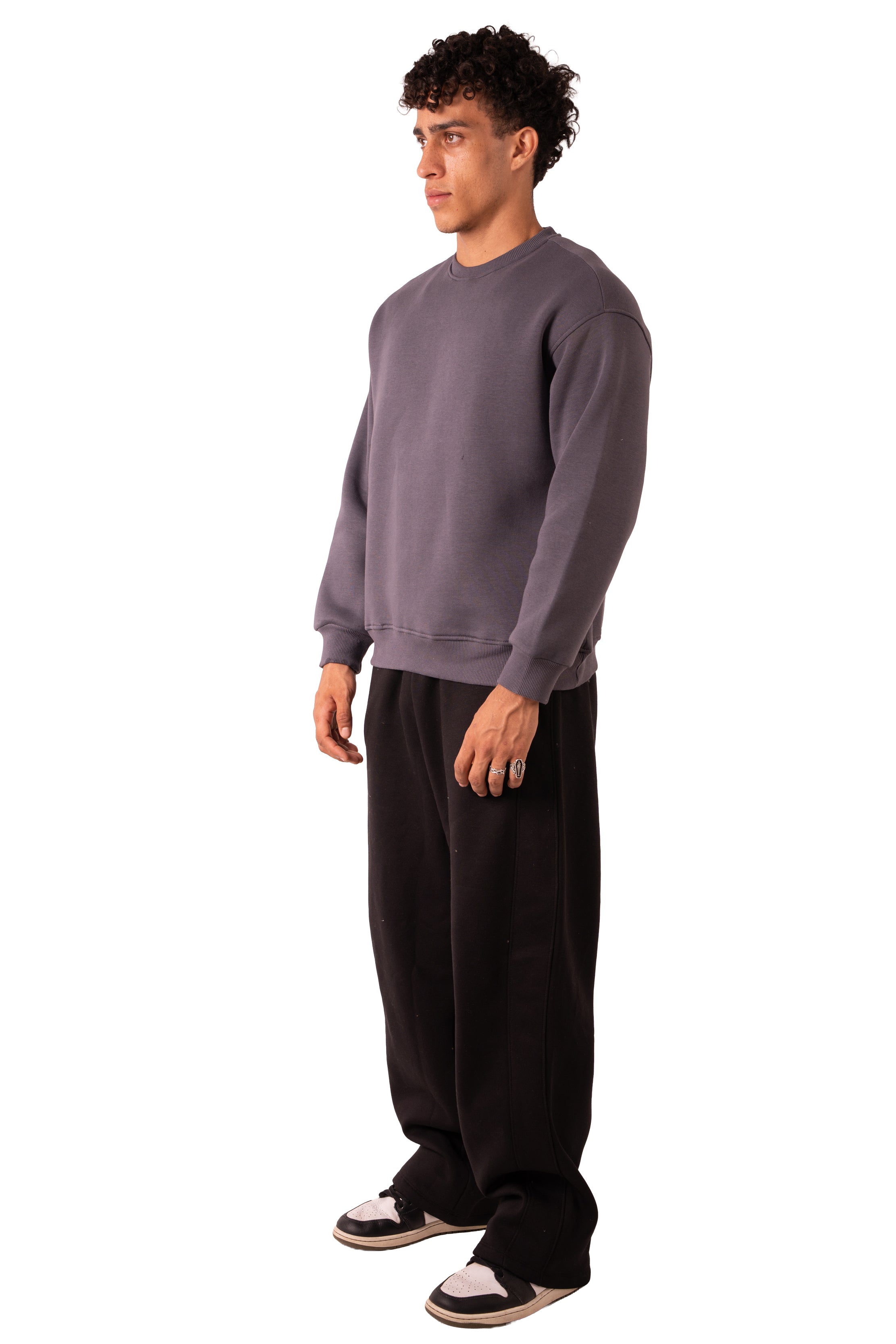 Crew Neck - Dark Grey