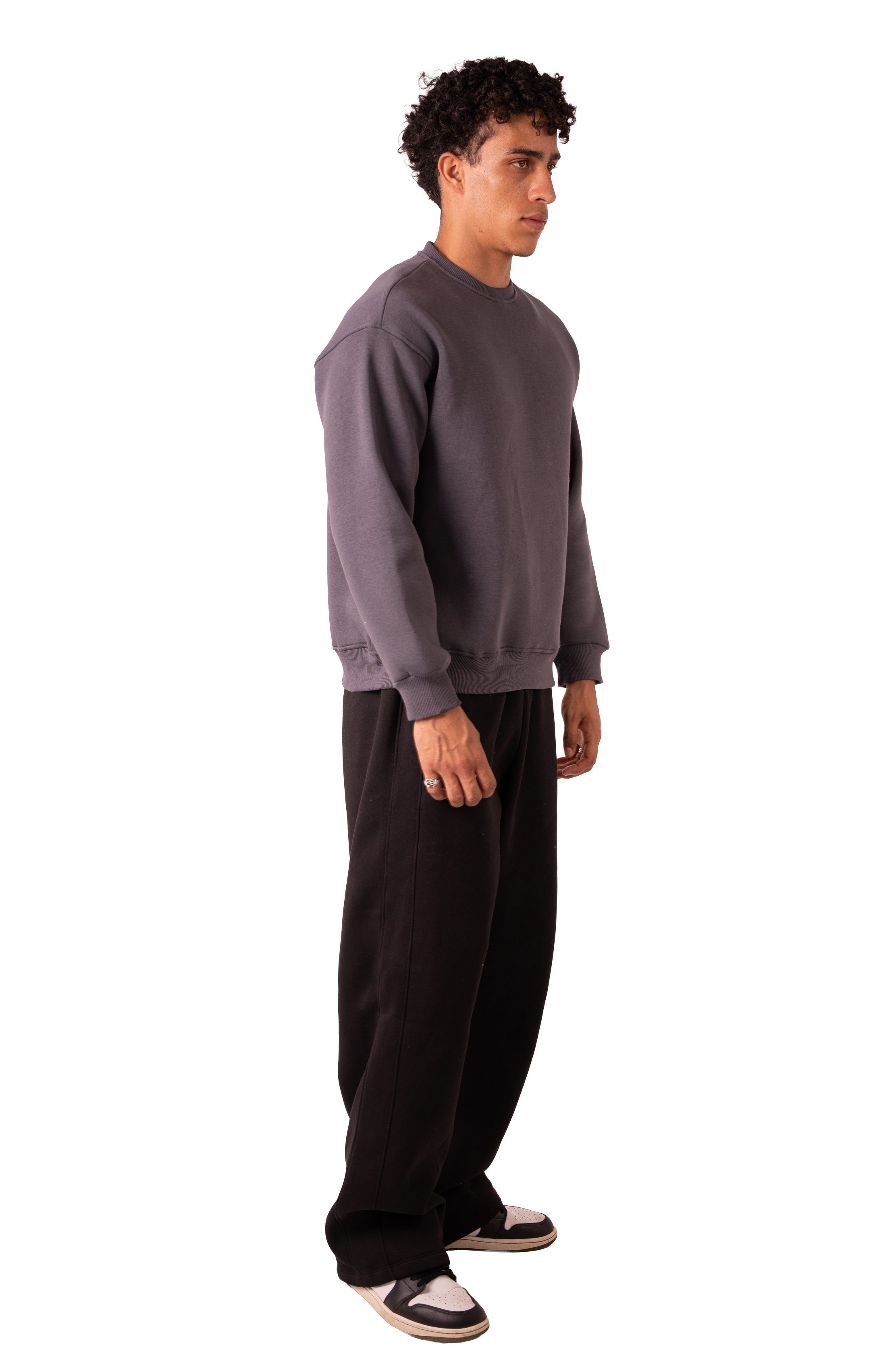 Crew Neck - Dark Grey