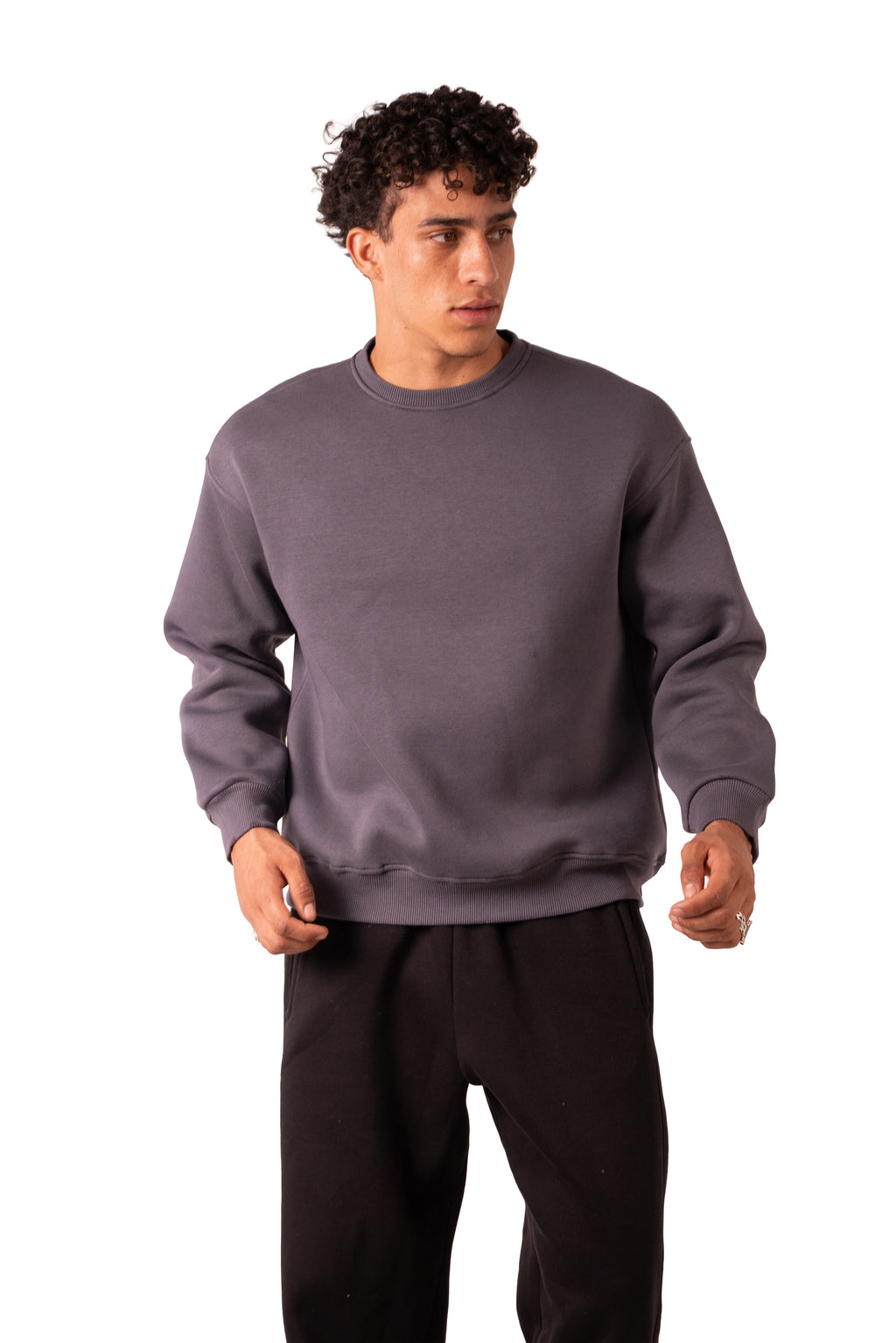 Crew Neck - Dark Grey