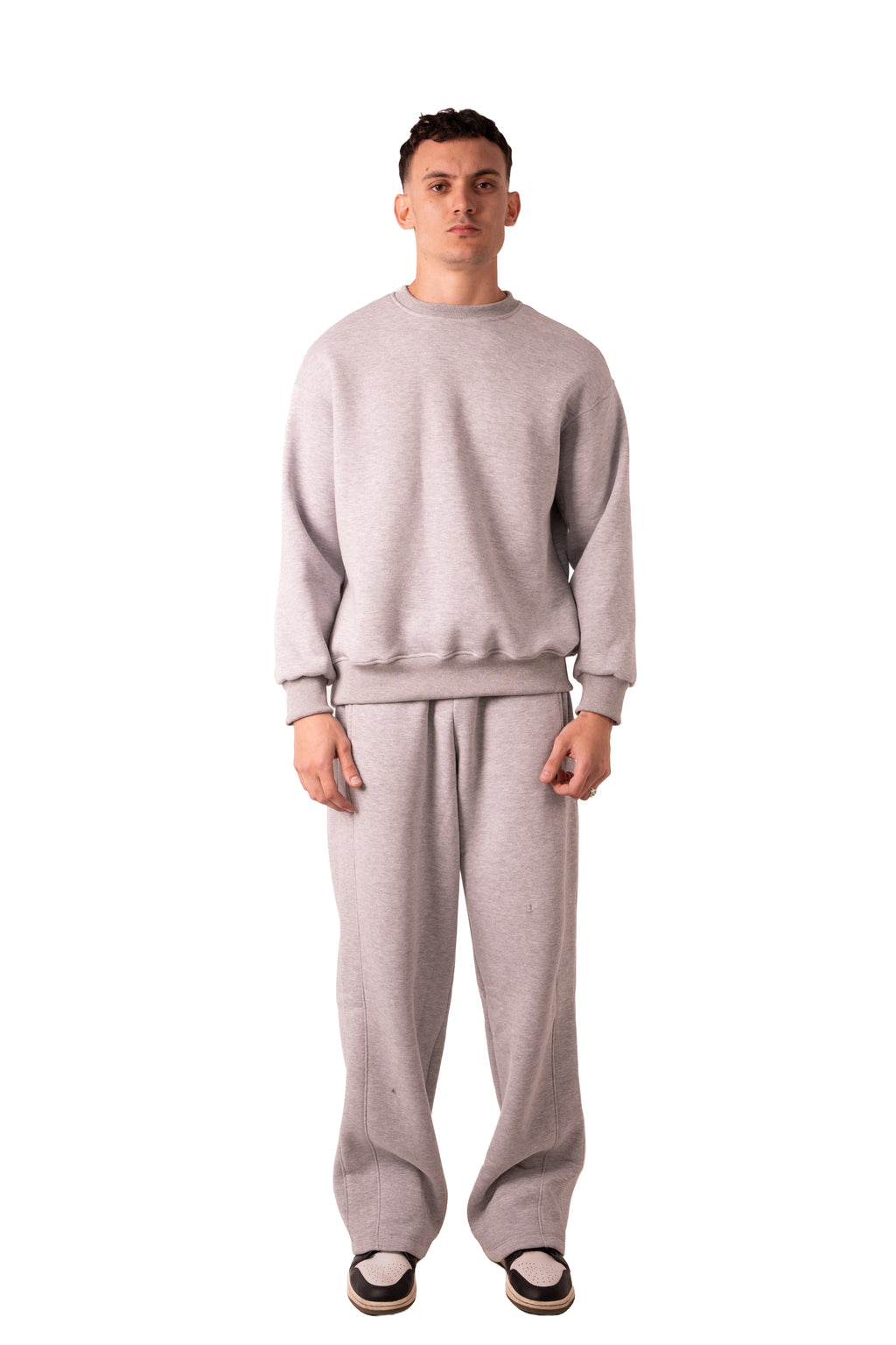 Crew Neck - Light Grey