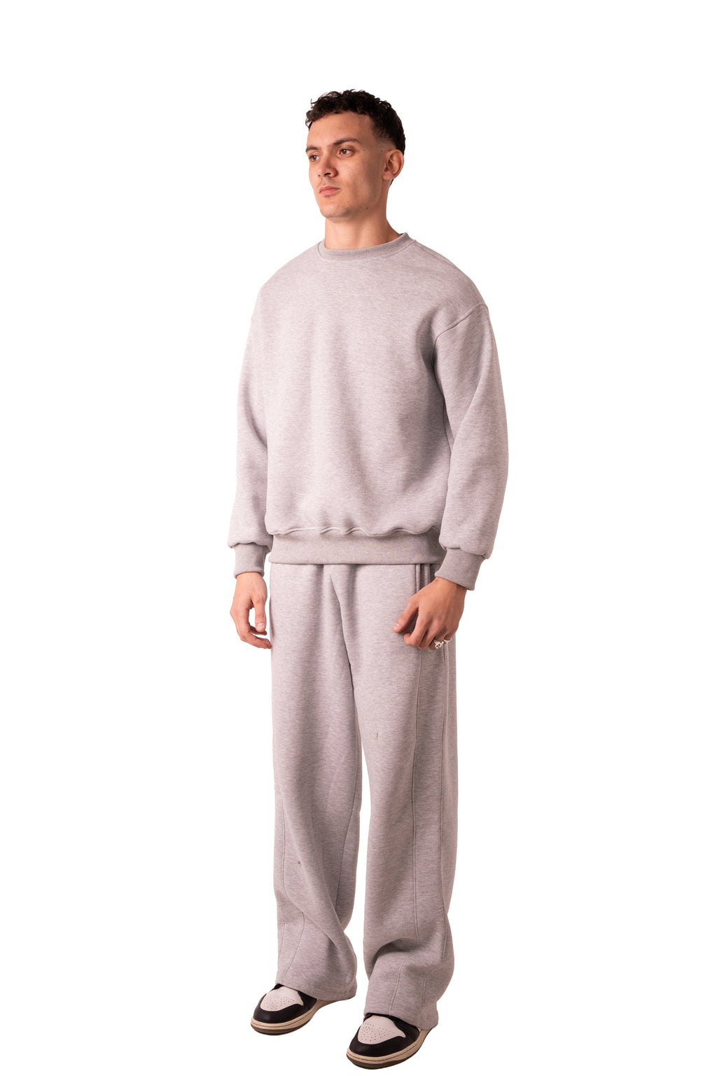 Crew Neck - Light Grey