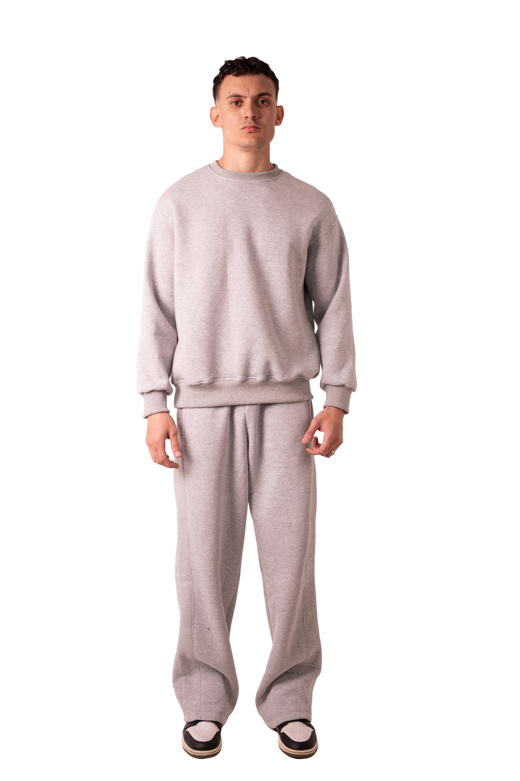 Crew Neck - Light Grey