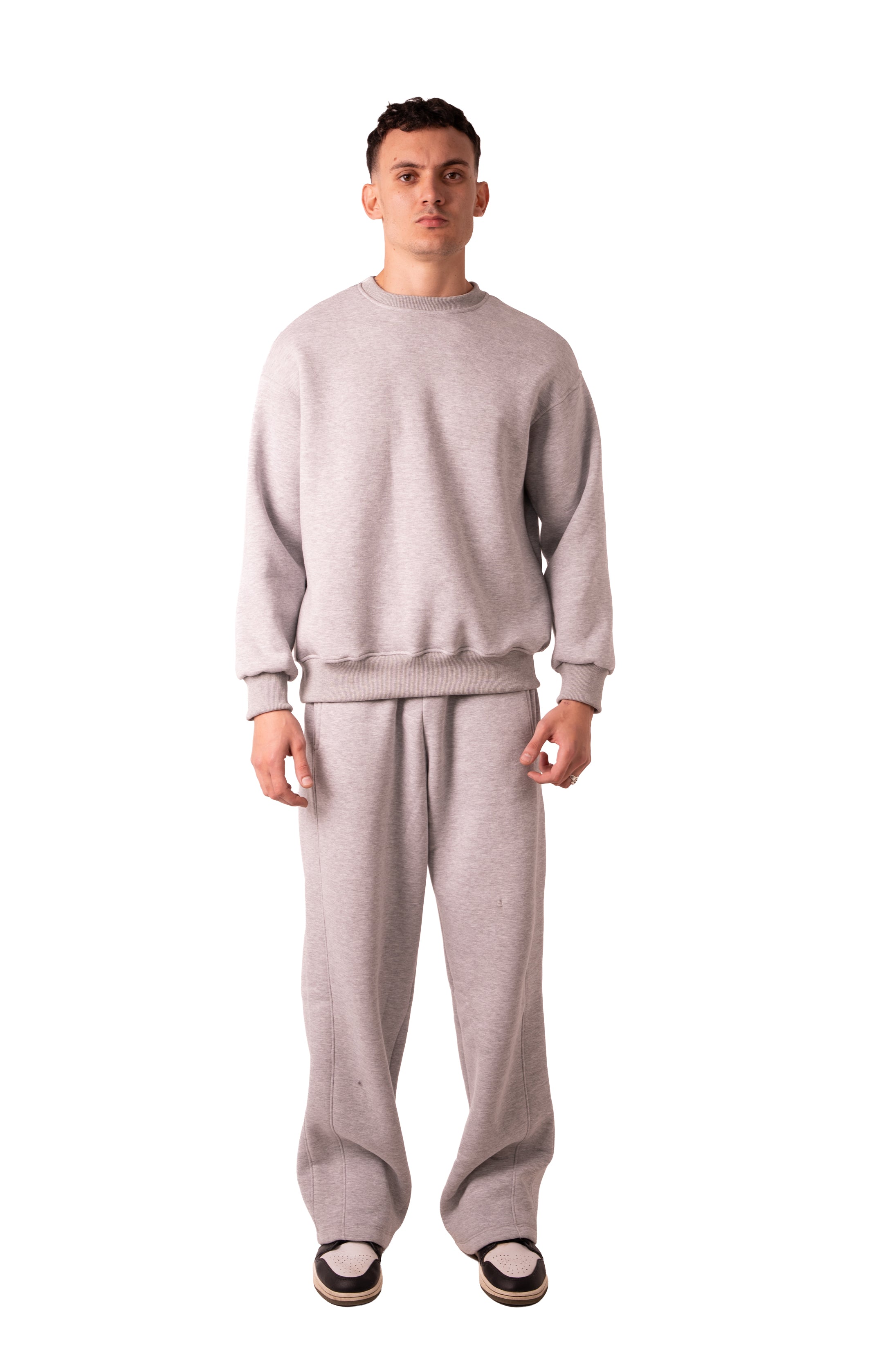 Crew Neck - Light Grey