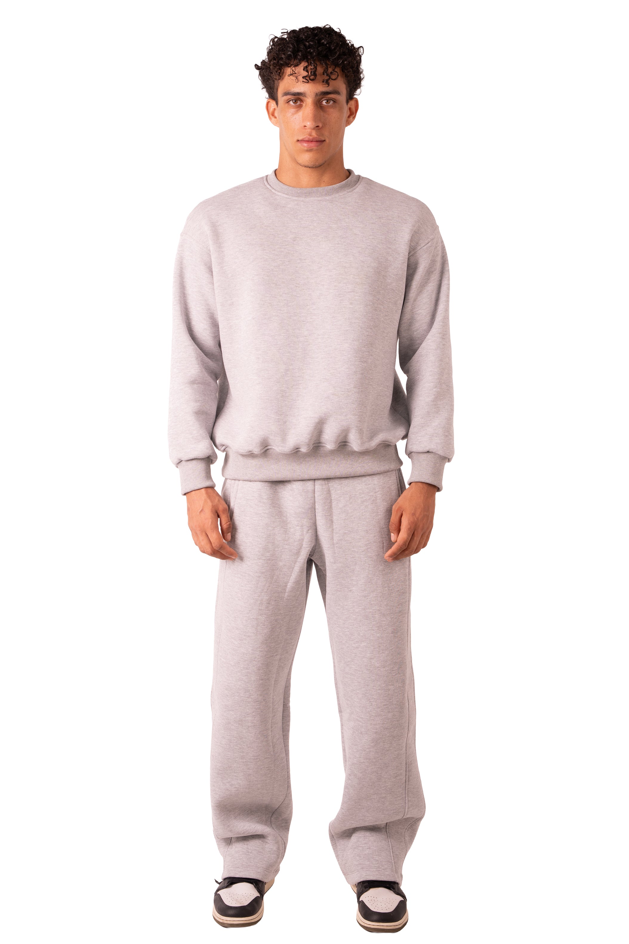 Crew Neck - Light Grey