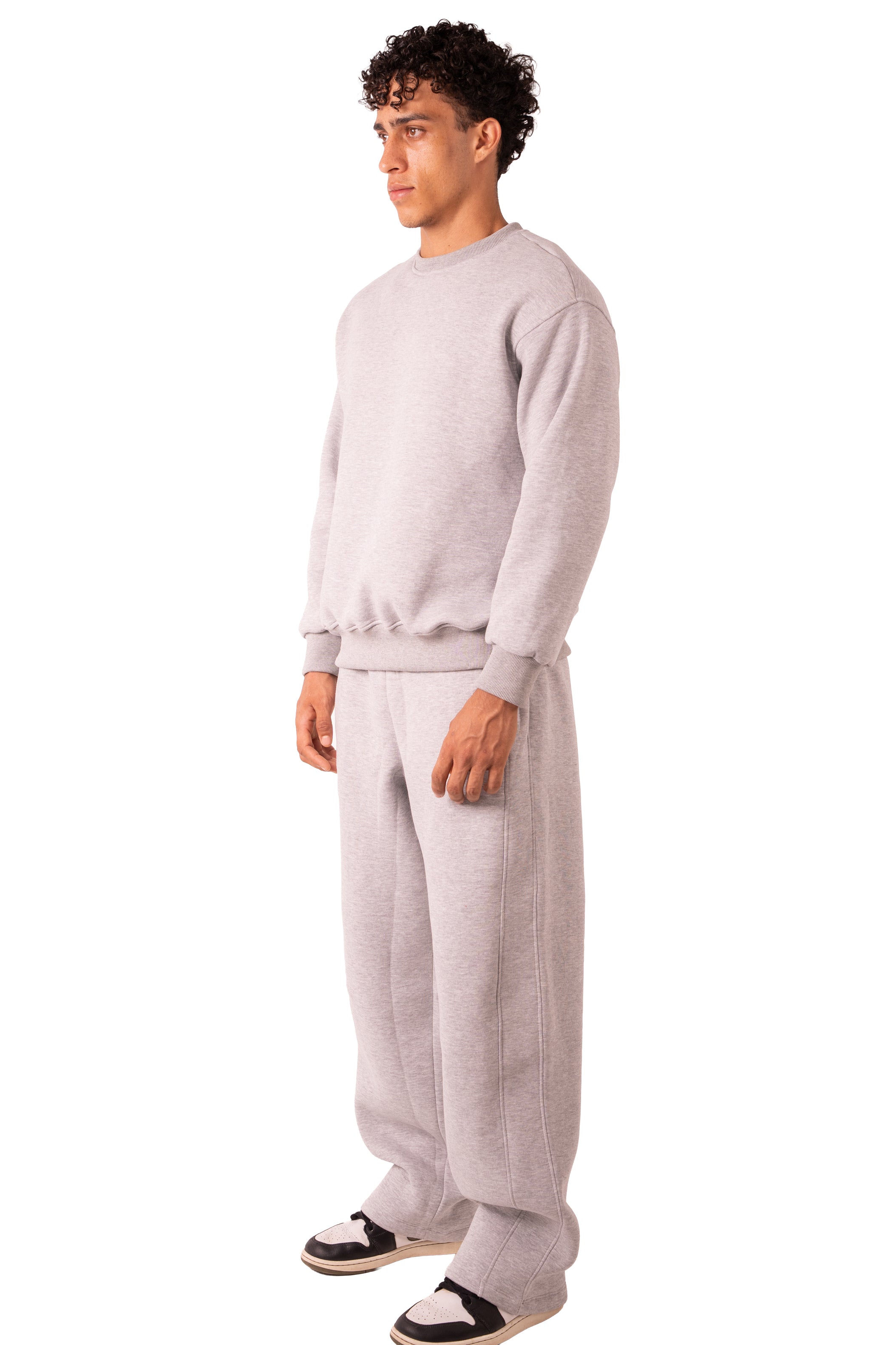 Crew Neck - Light Grey