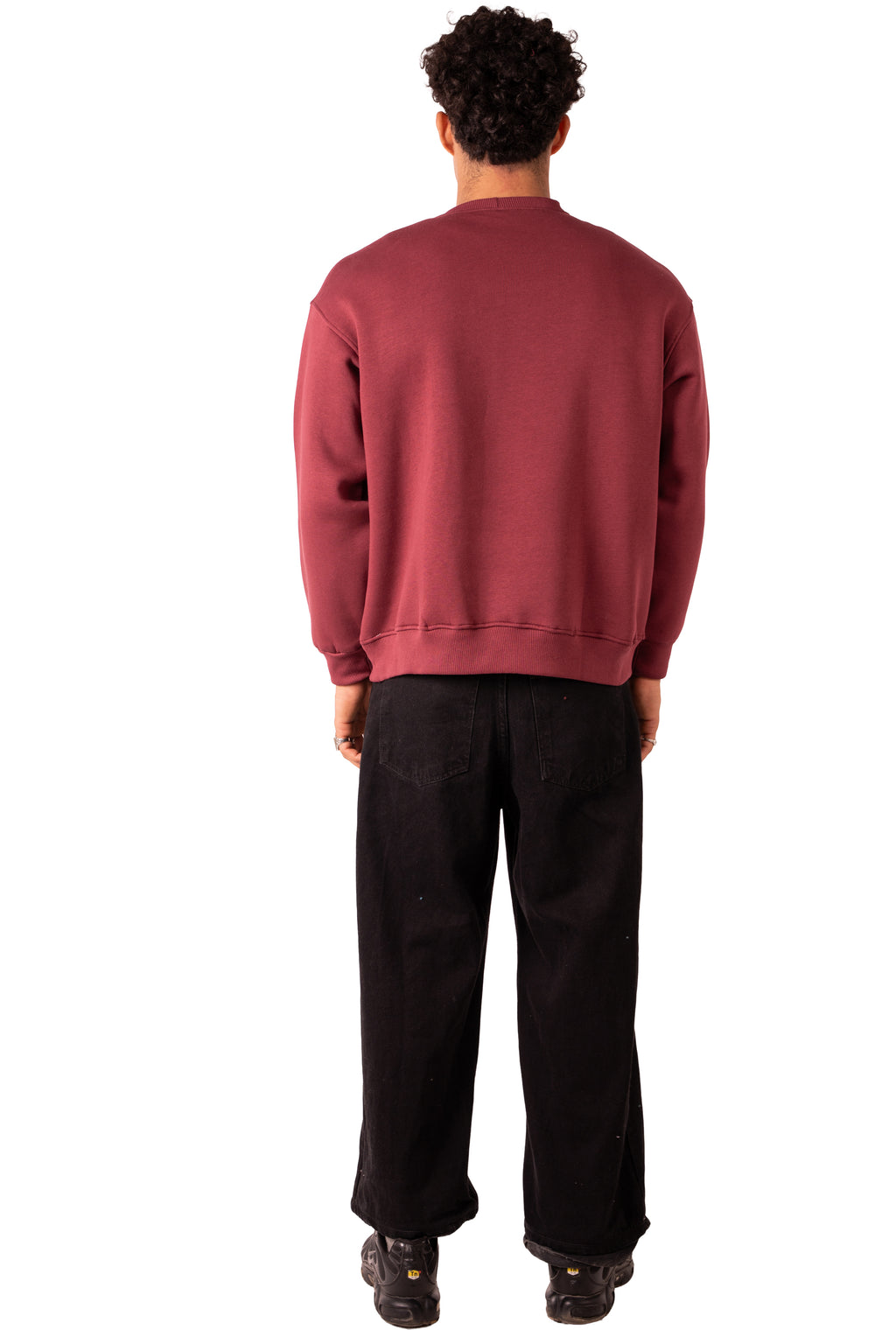 Crew Neck - Burgundy