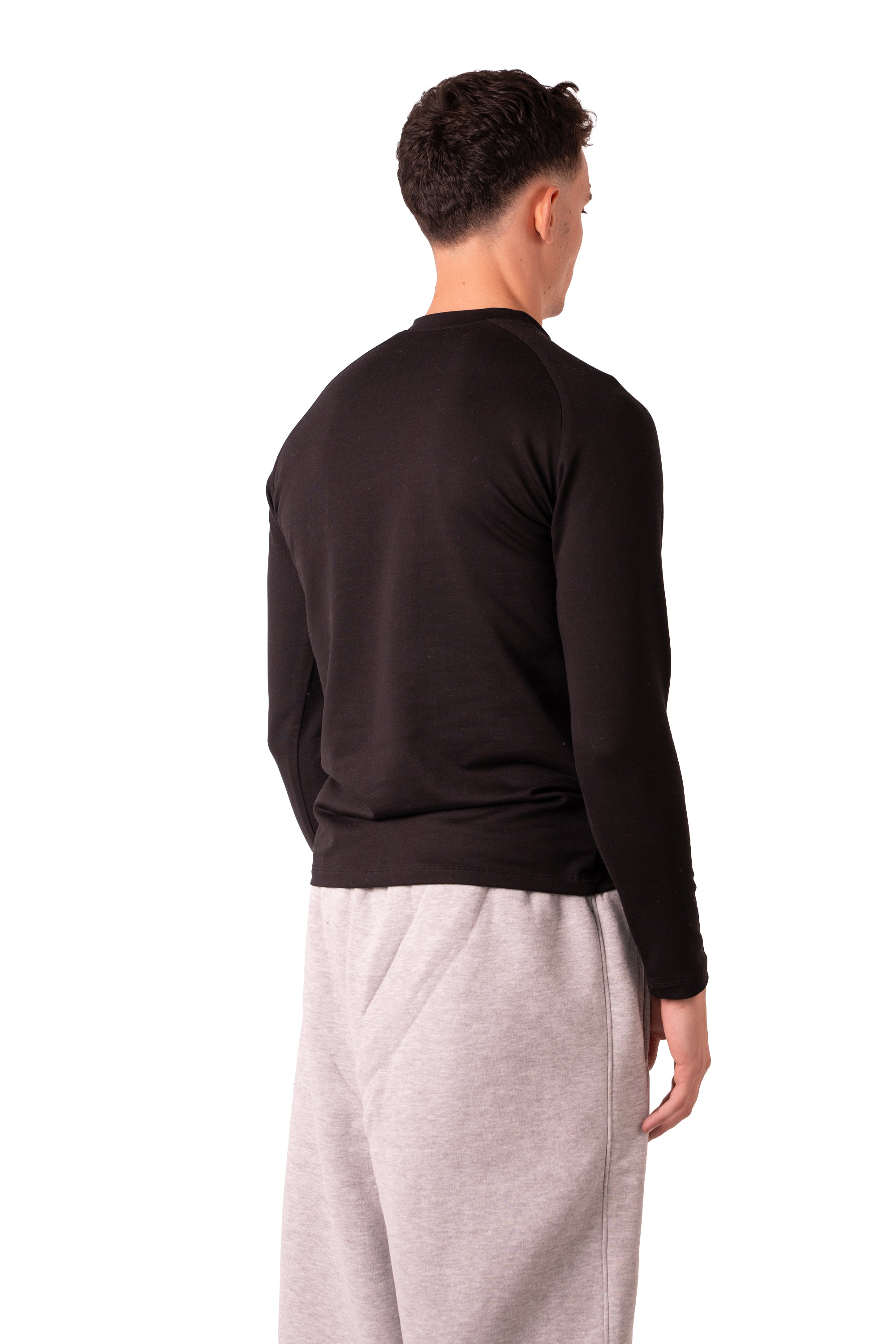 Henley Tshirt - Black