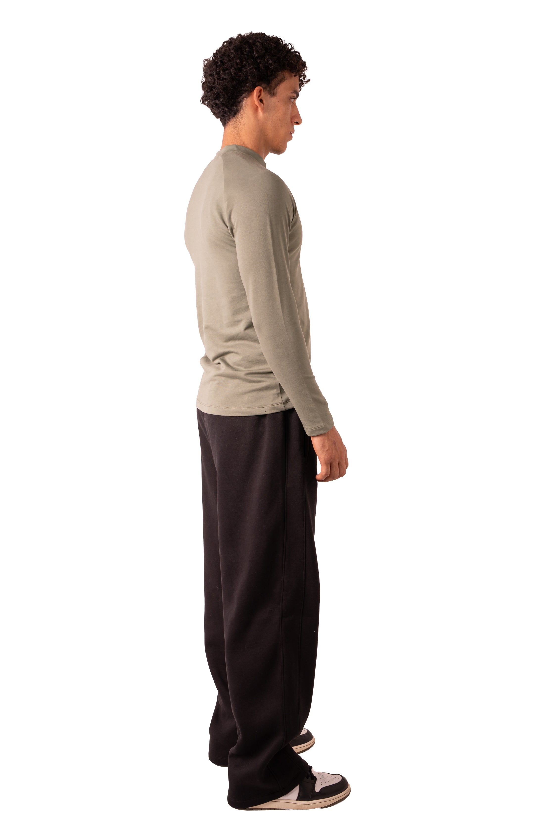 Henley Tshirt - Olive