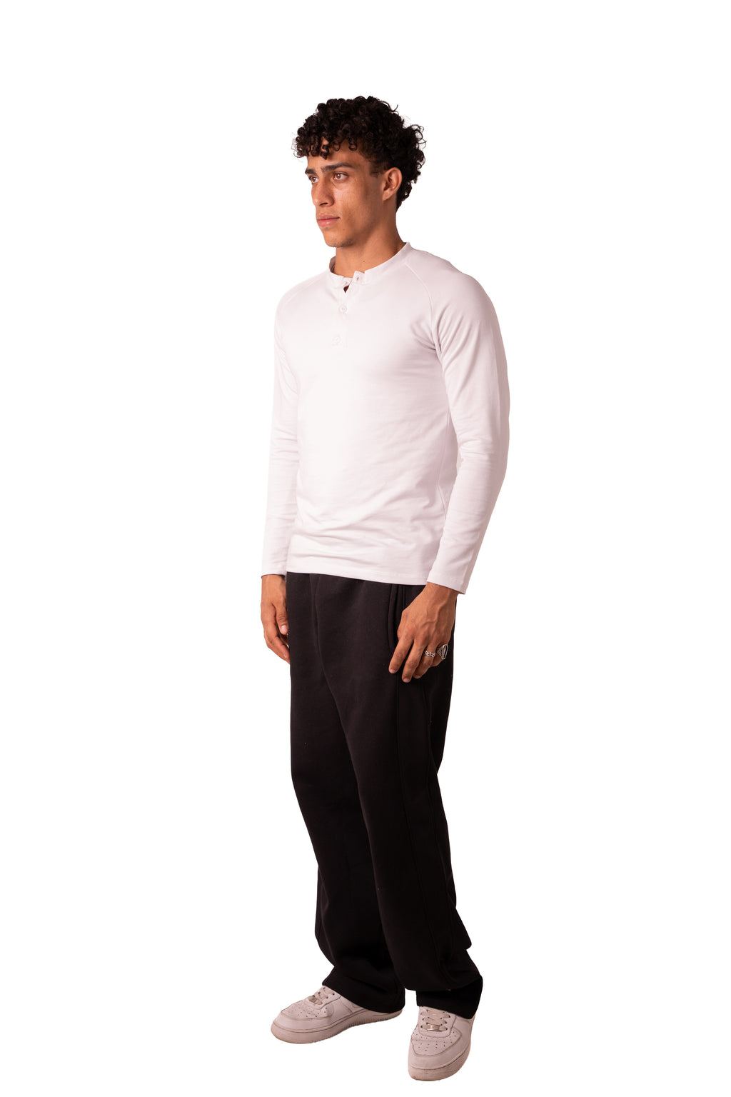 Henley Tshirt - White