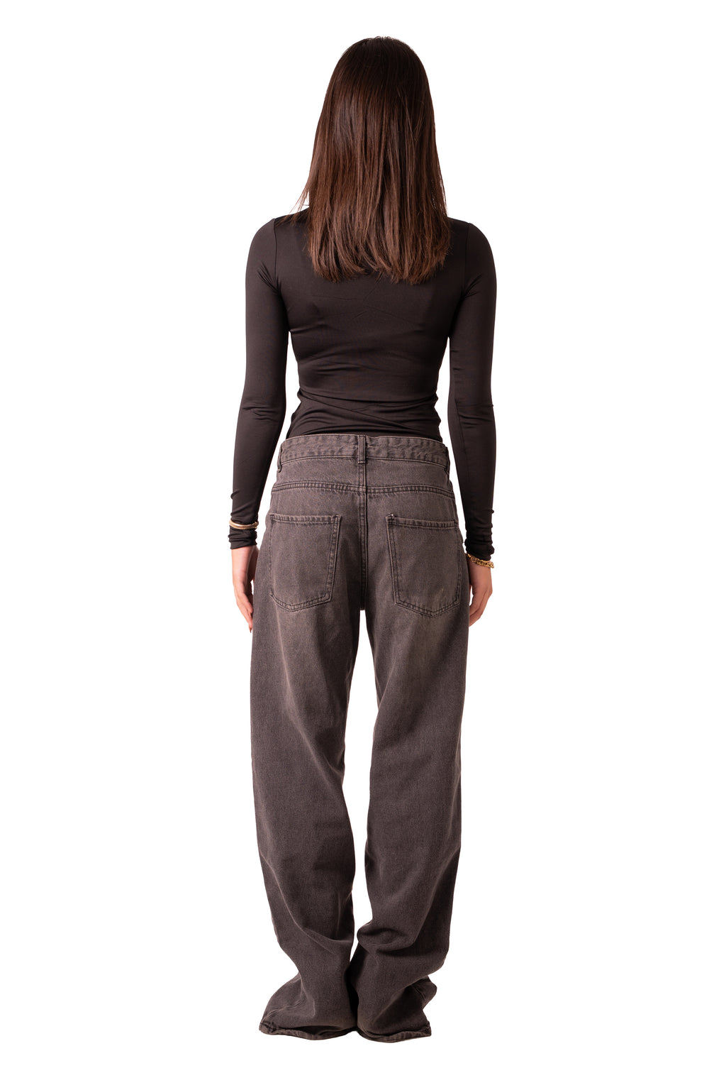 Scoop Neck Top Black