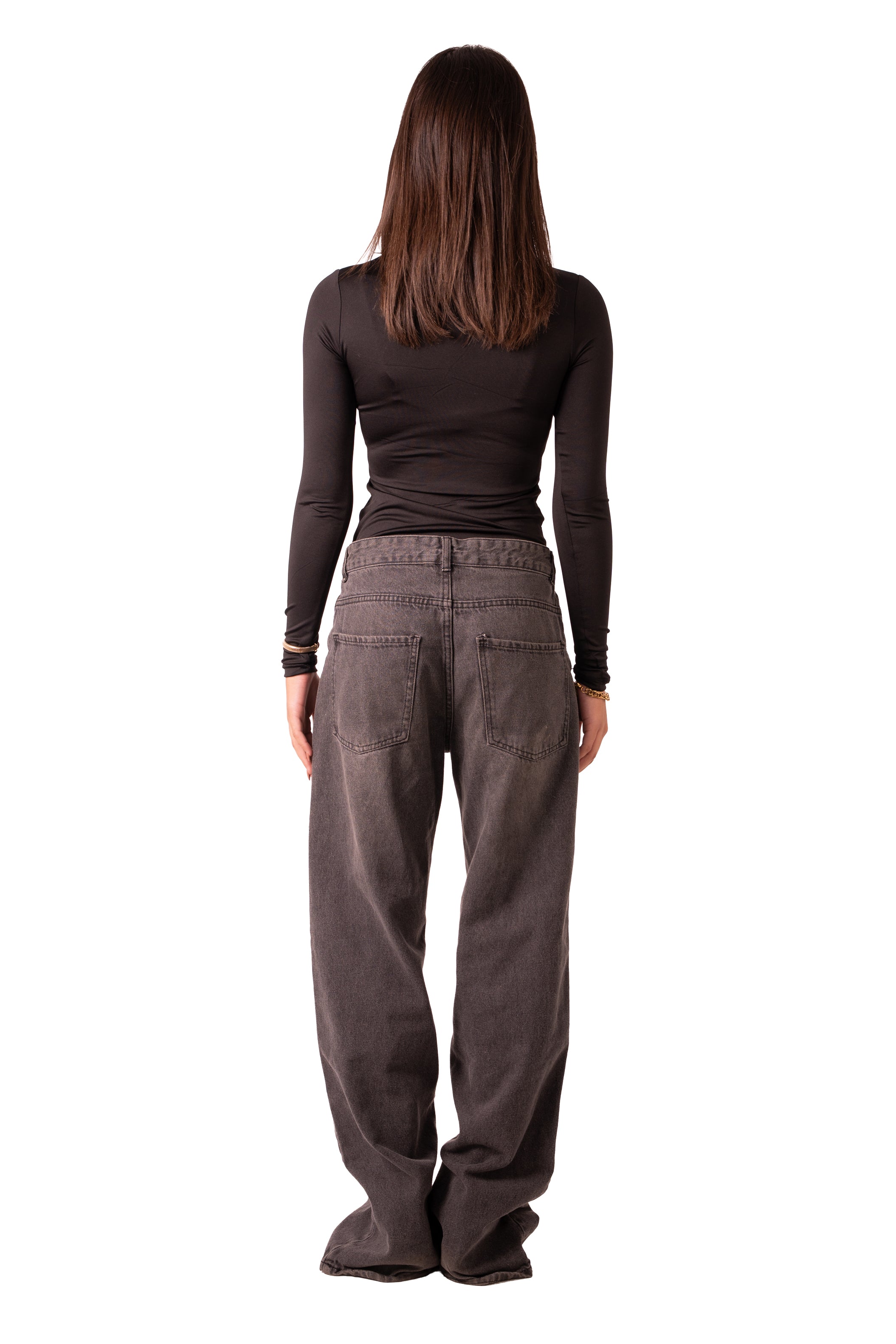 Scoop Neck Top Black