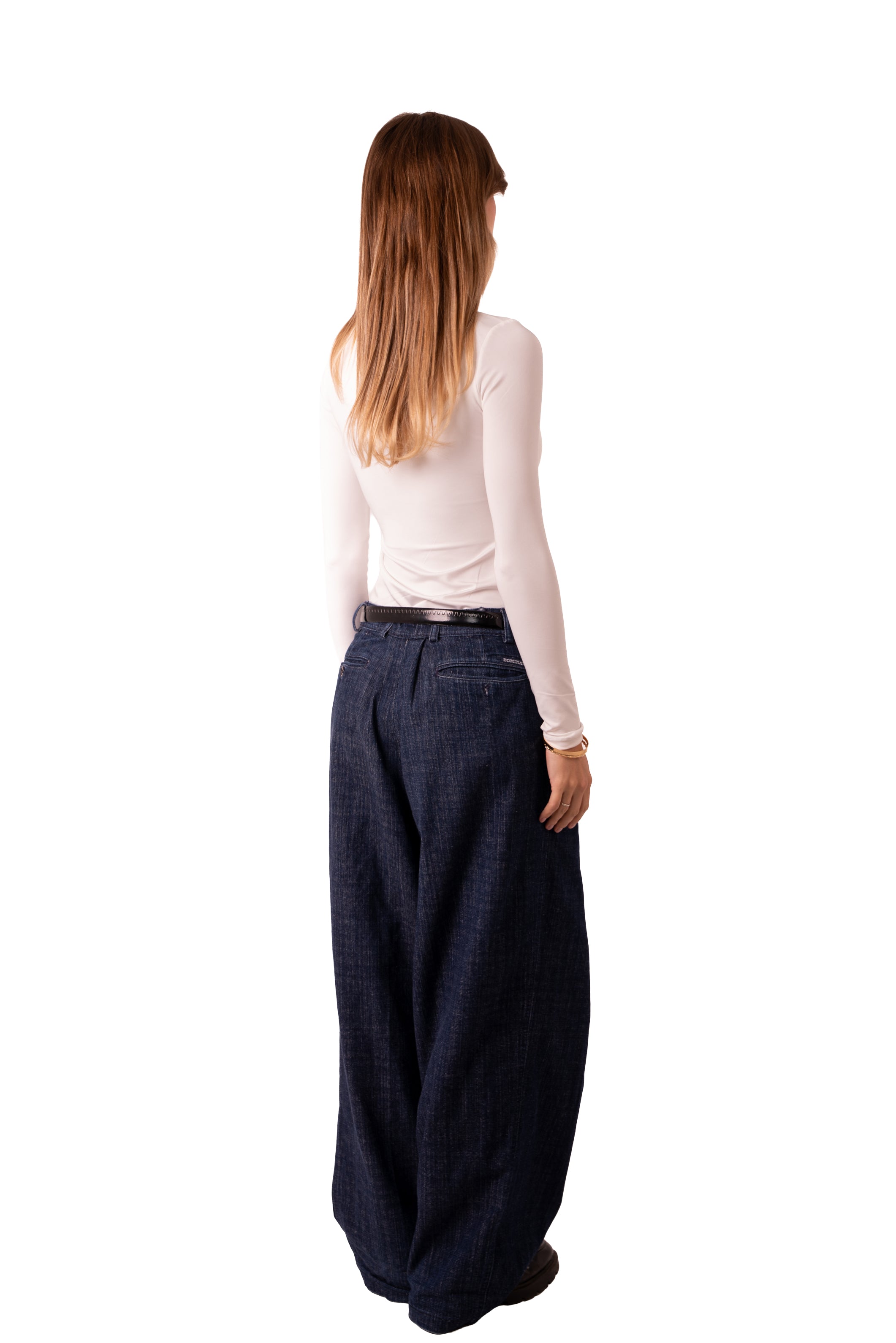 Scoop Neck Top White