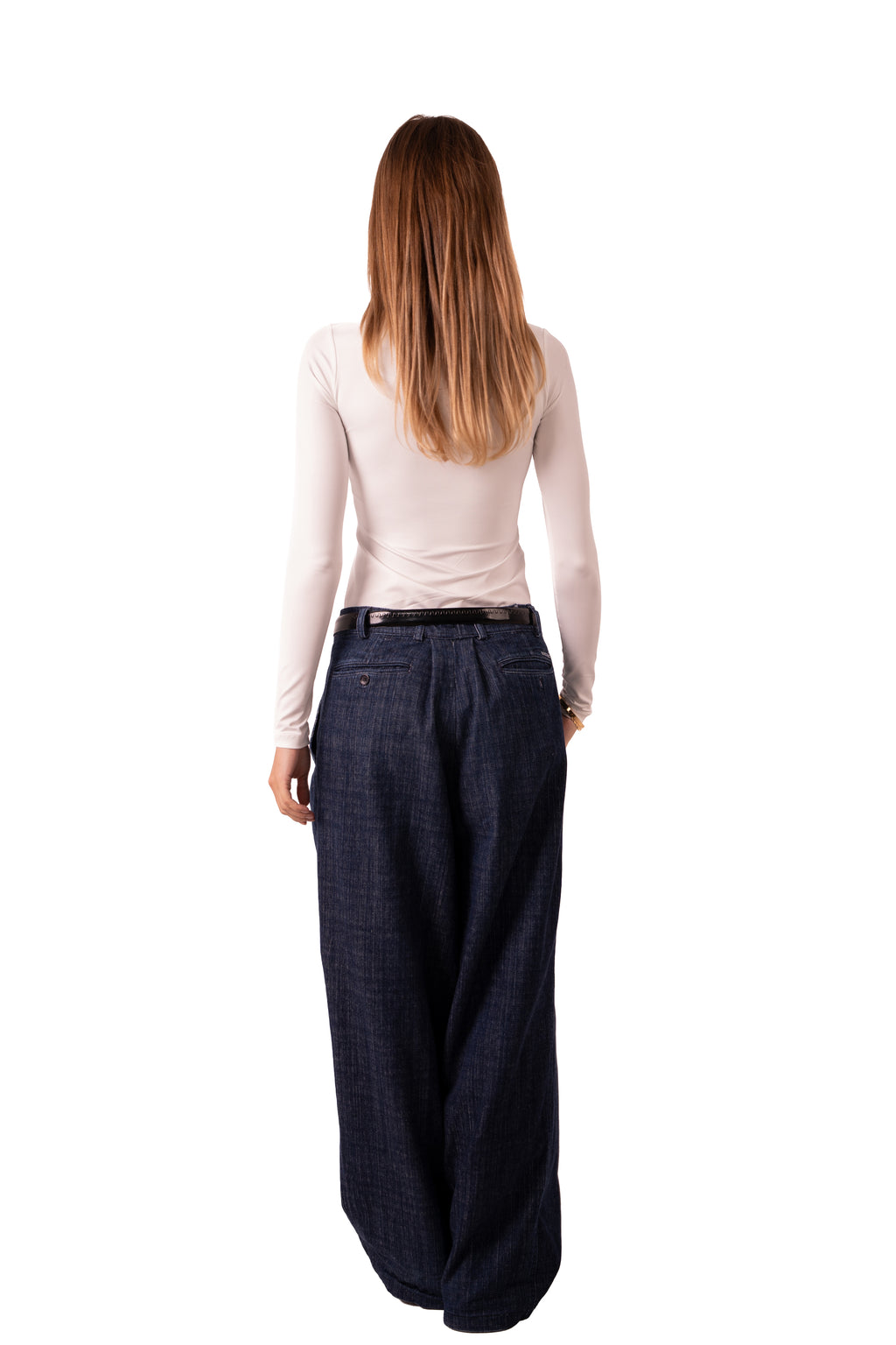 Scoop Neck Top White