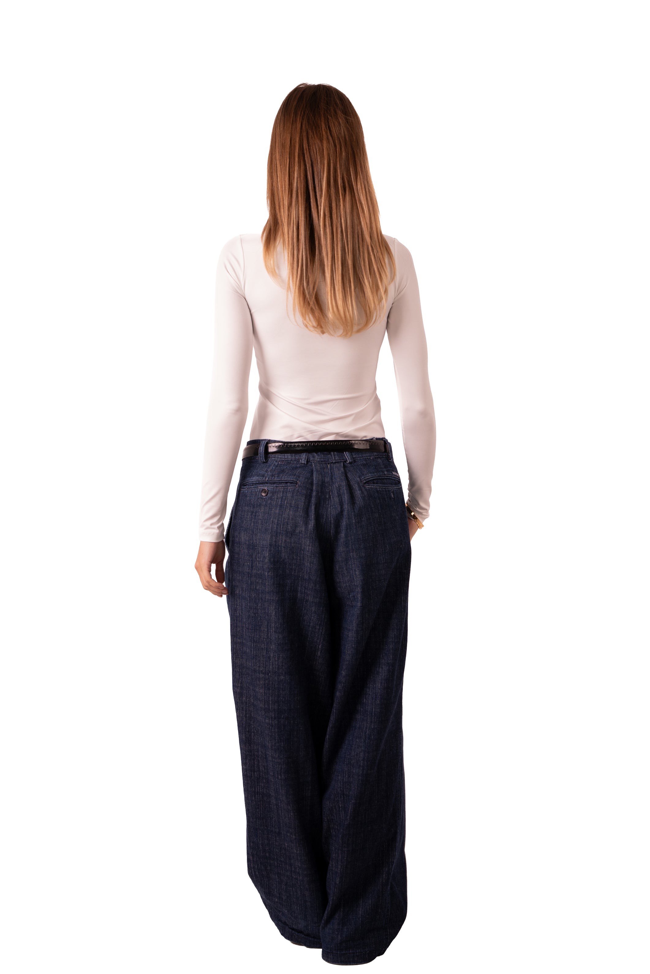 Scoop Neck Top White