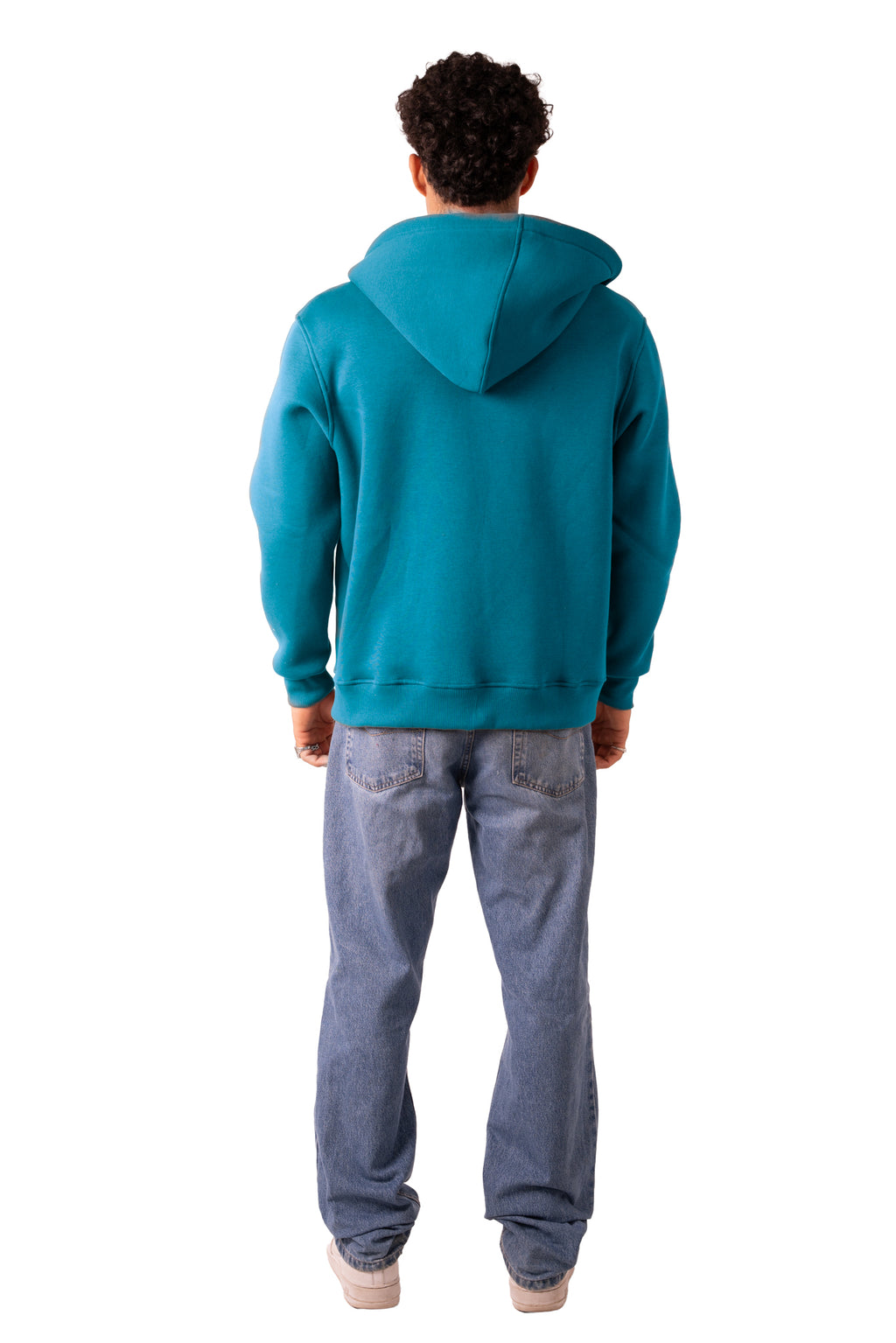 Zip Up Jacket Deep Aqua