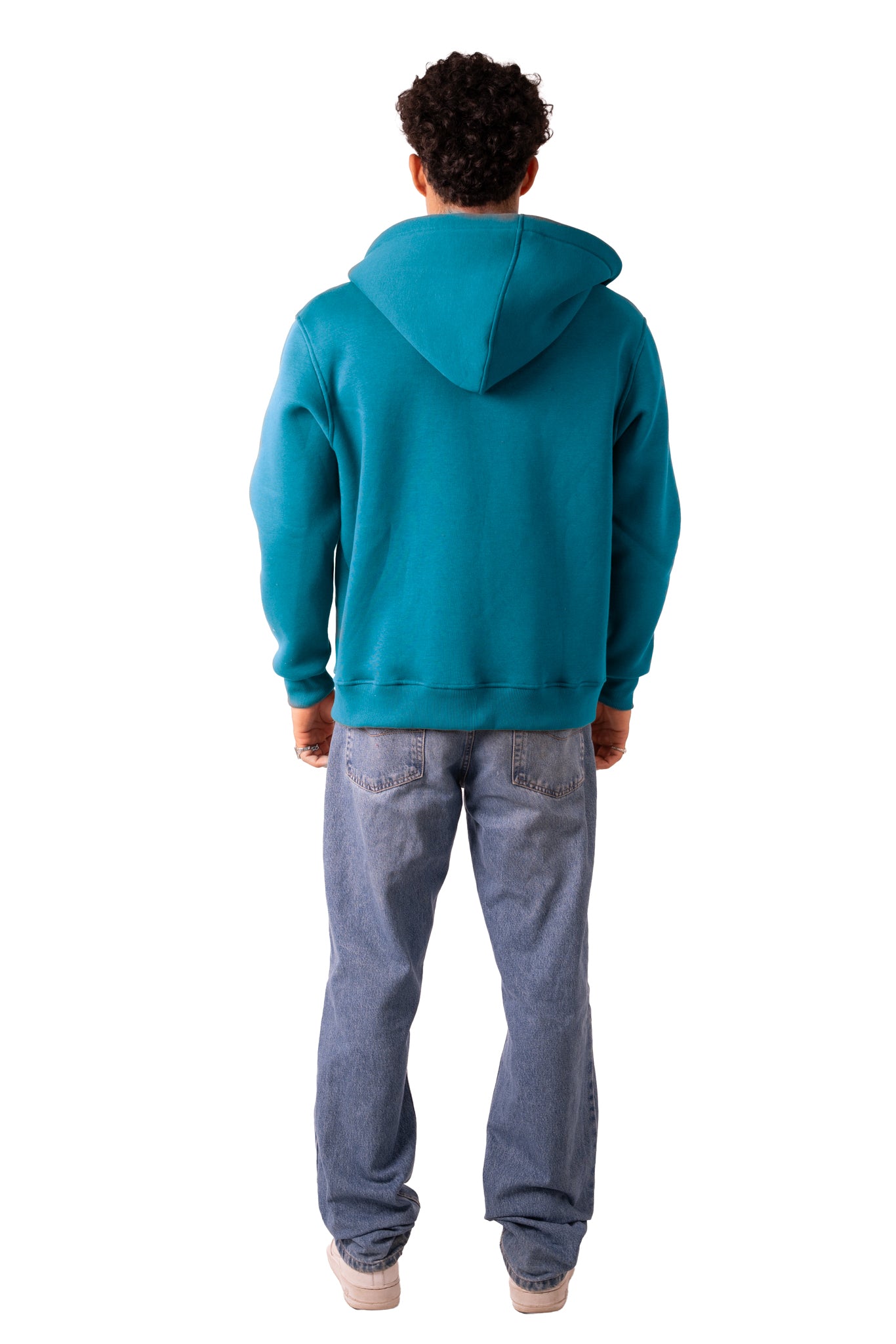 Zip Up Jacket Deep Aqua