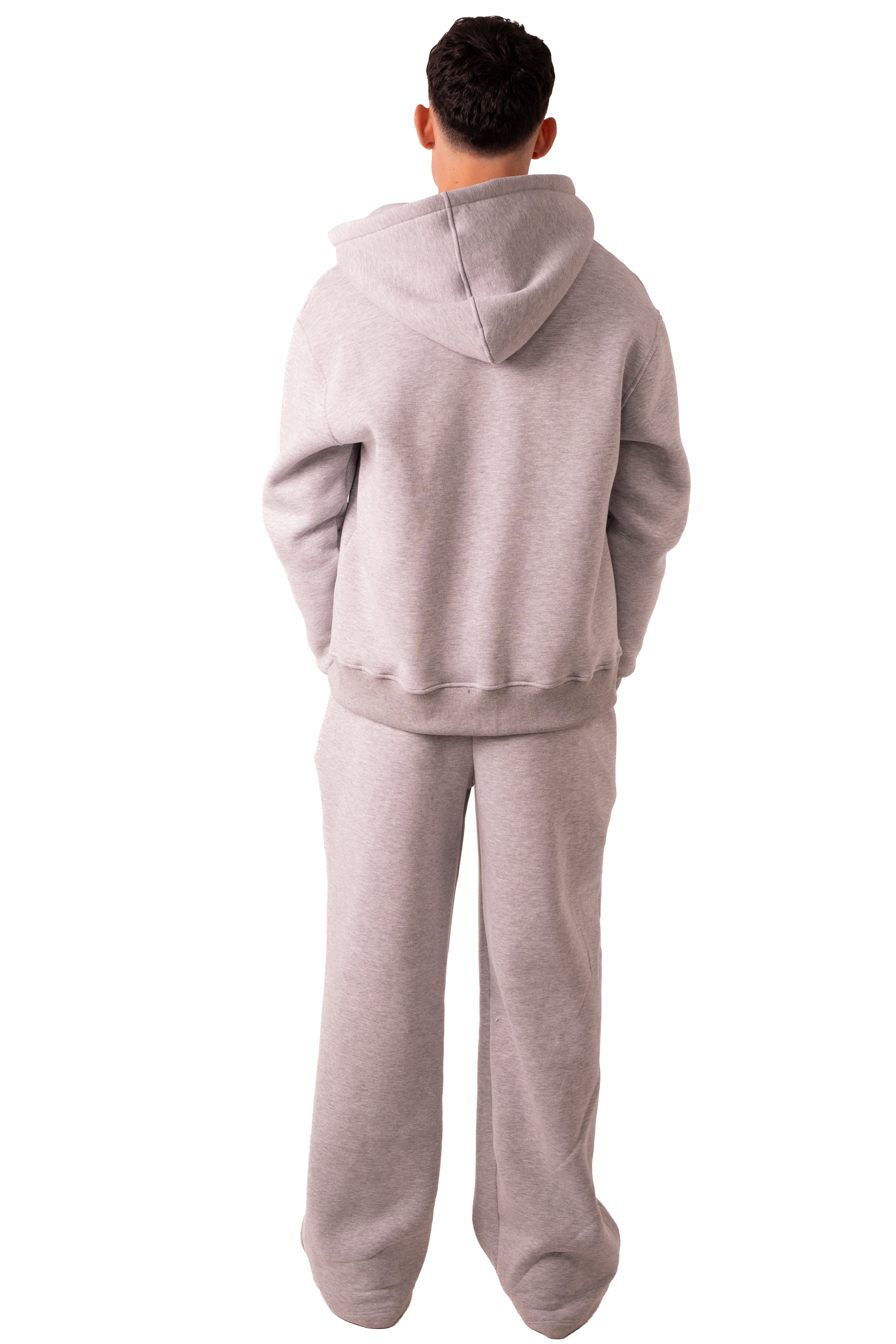 Zip Up Jacket Light Grey