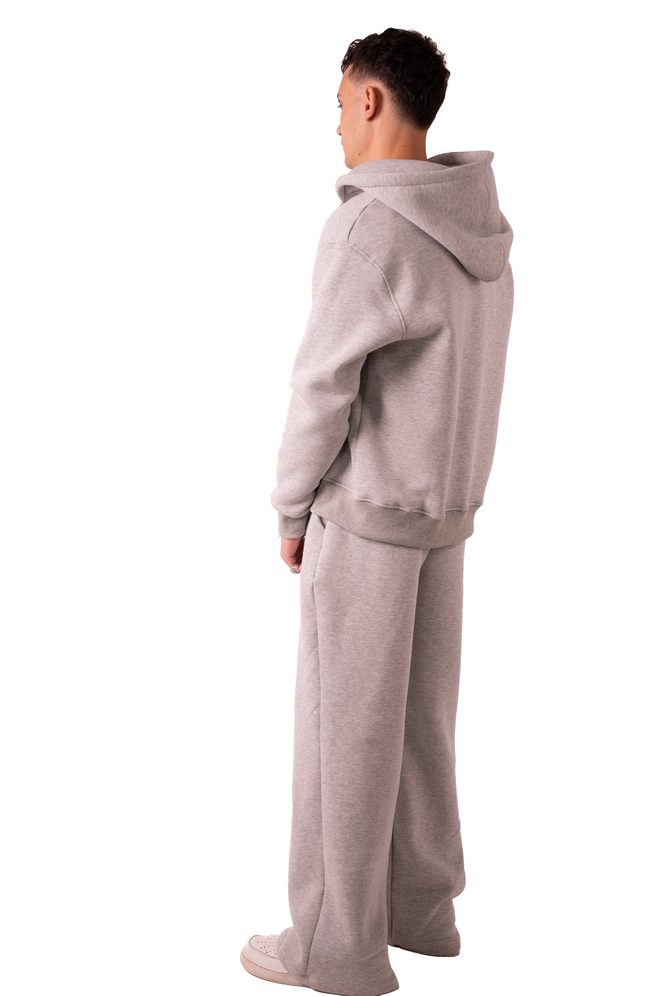 Zip Up Jacket Light Grey