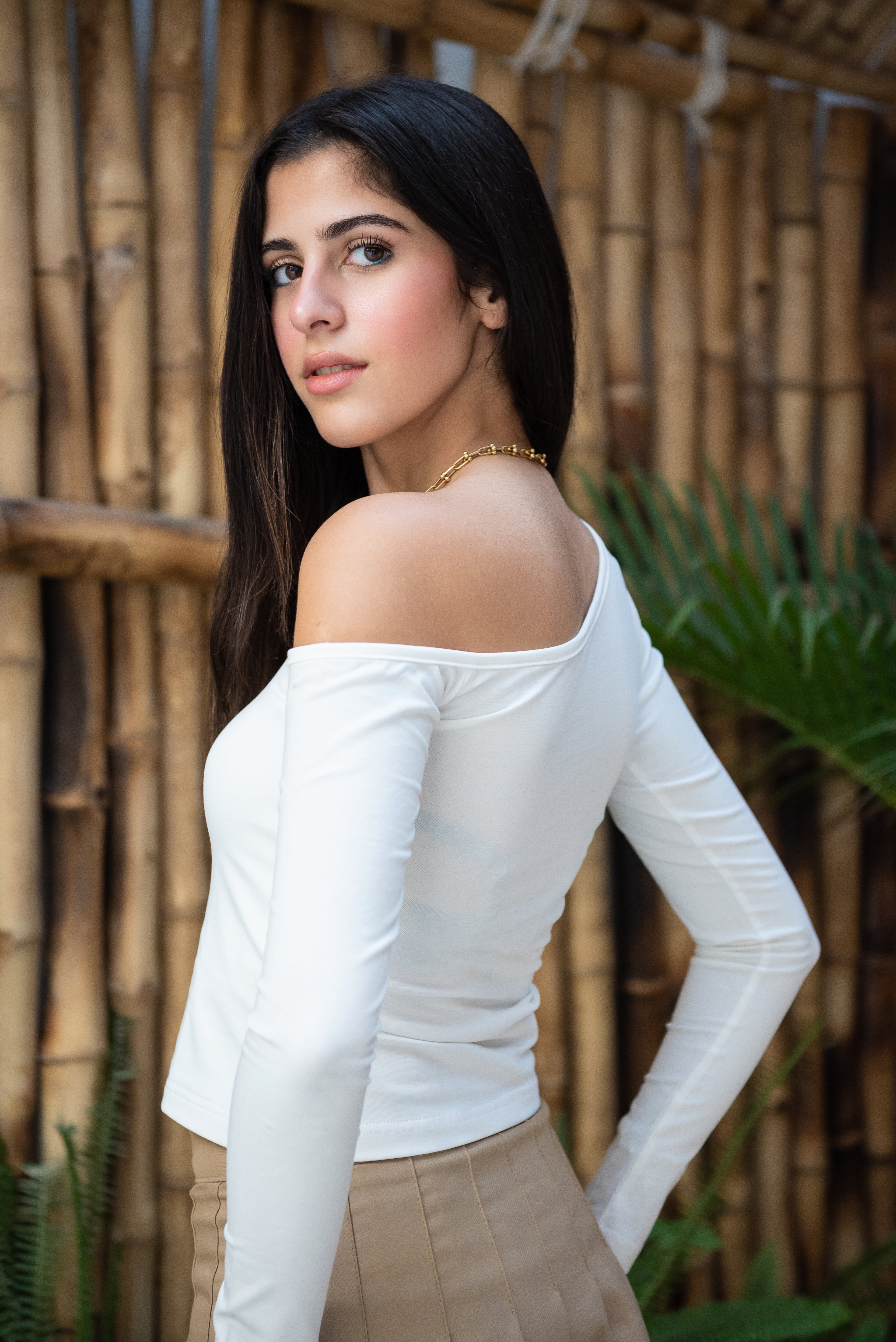 Sleek One Shoulder Top