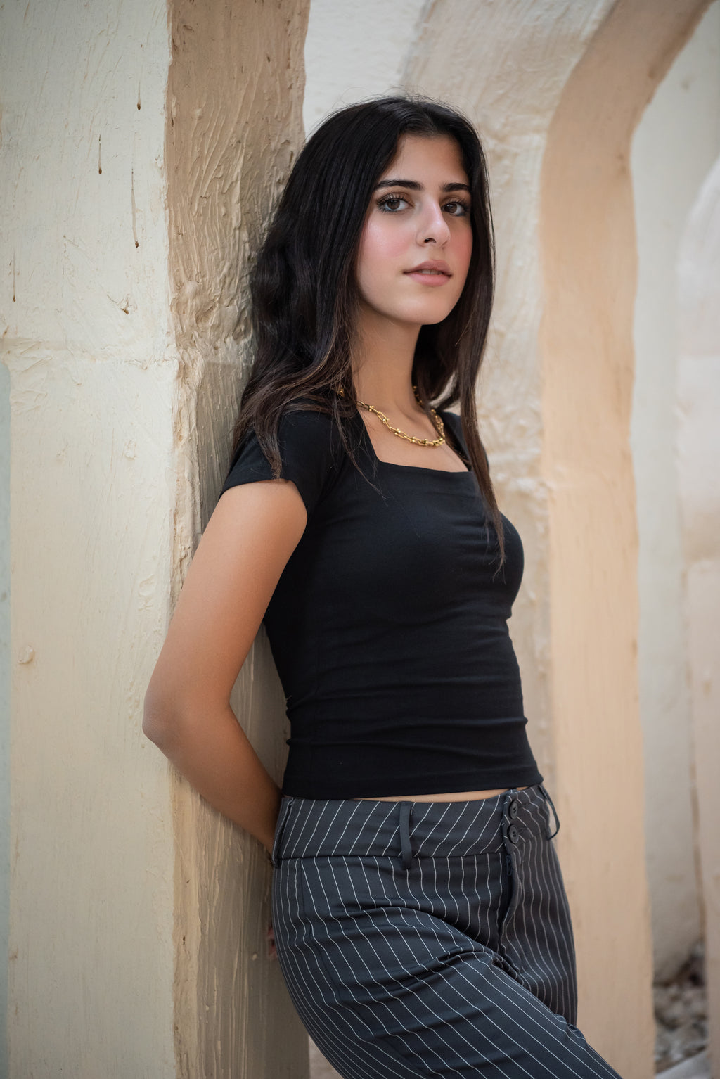 Square Neck Baby Tee